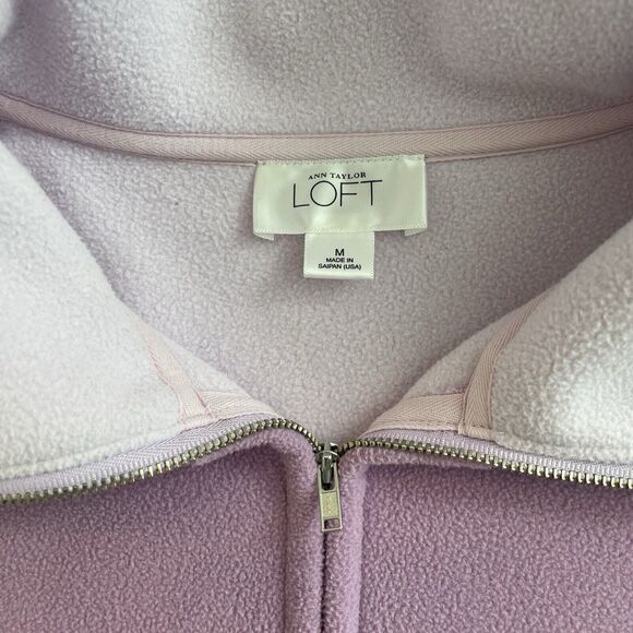 Ann Taylor Loft Fleece Pullover - Picture 2 of 9